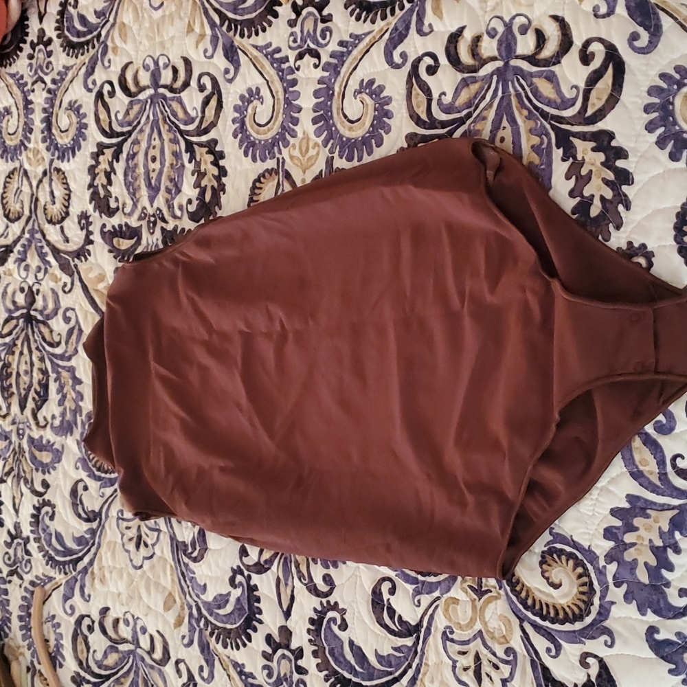 Skims mock neck bodysuit